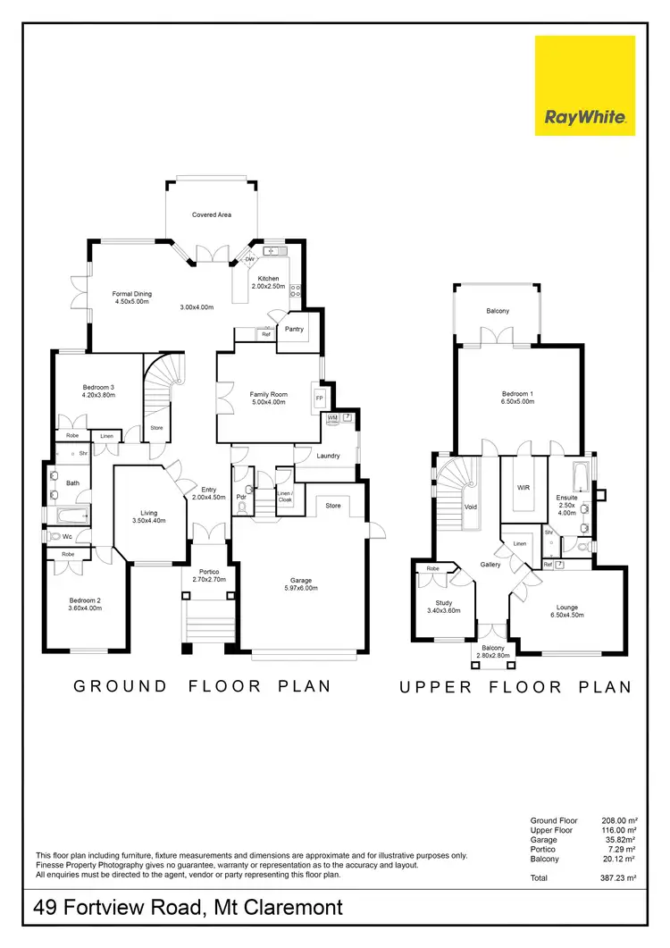 Floorplan of Homely house listing, 49 Fortview Road, Mount Claremont WA 6010