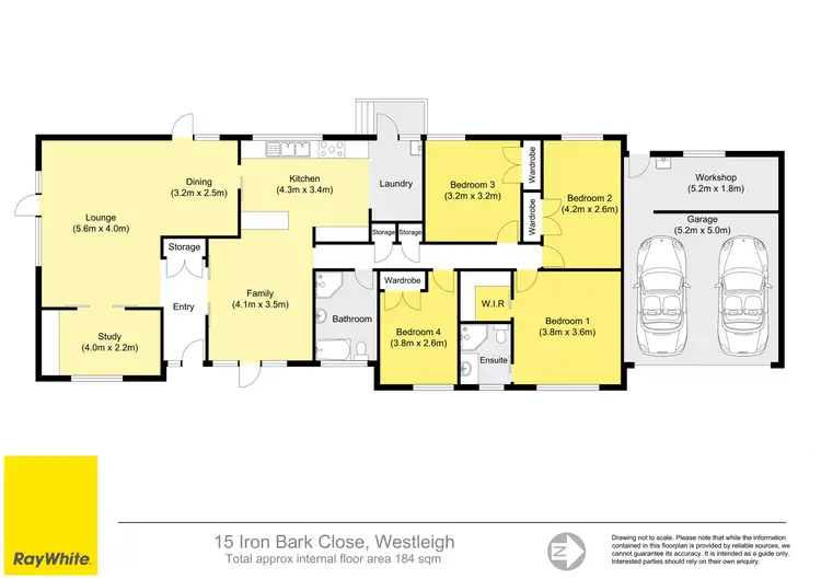 Floorplan of Homely house listing, 15 Ironbark Close, Westleigh NSW 2120