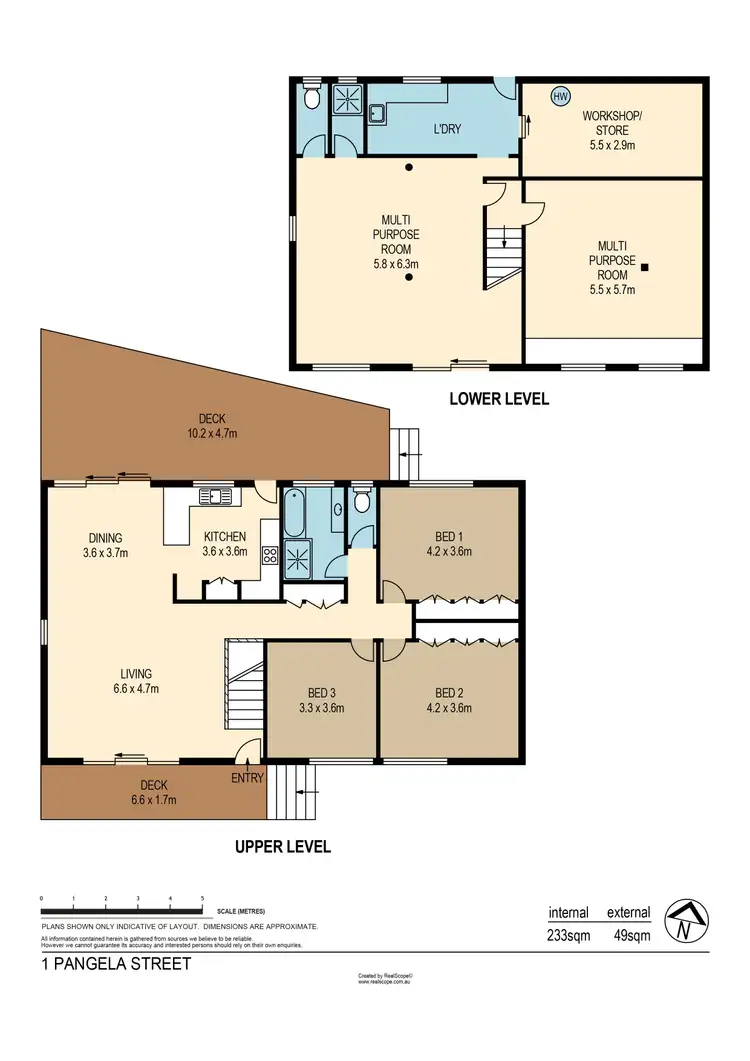 Floorplan of Homely house listing, 1 Pangela Street, The Gap QLD 4061