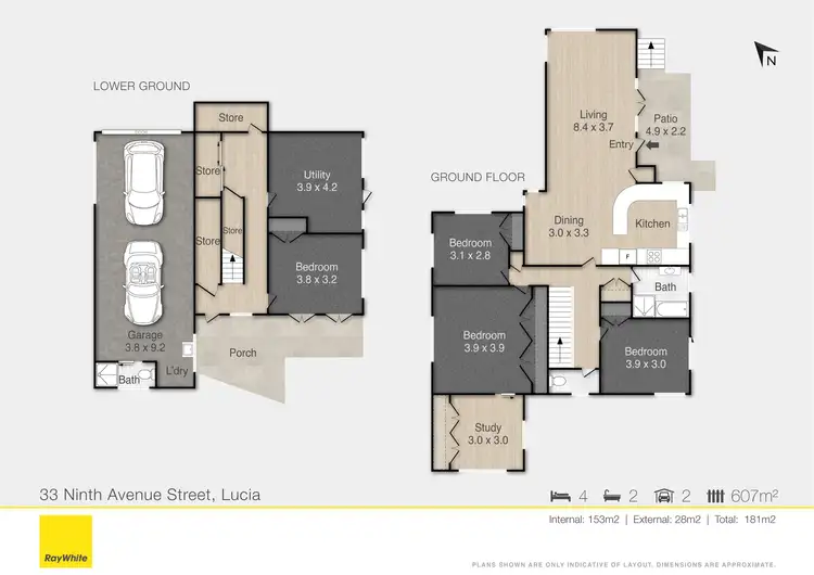 Floorplan of Homely house listing, 33 Ninth Avenue, St Lucia QLD 4067