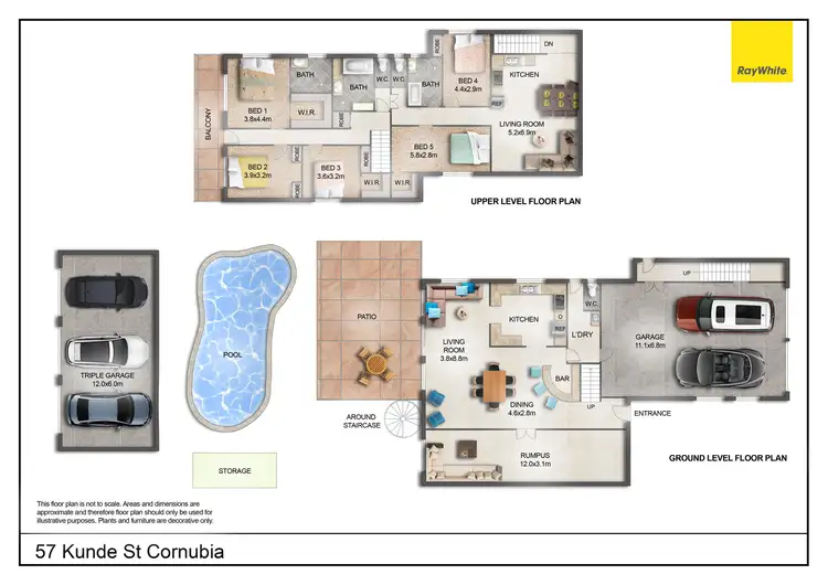 Floorplan of Homely house listing, 57 Kunde Street, Cornubia QLD 4130