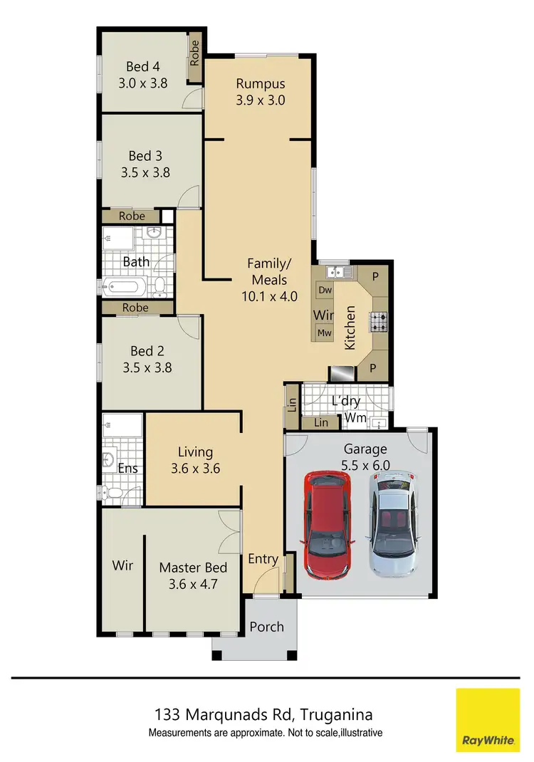 Floorplan of Homely house listing, 133 Marquands Road, Truganina VIC 3029