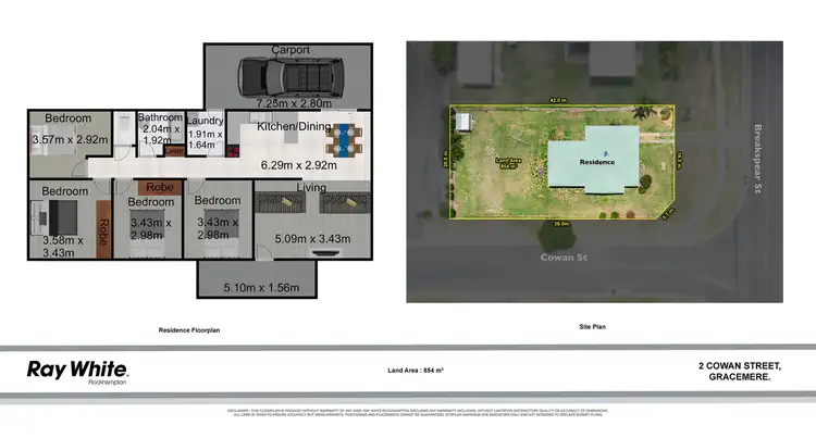 Floorplan of Homely house listing, 2 Cowan Street, Gracemere QLD 4702