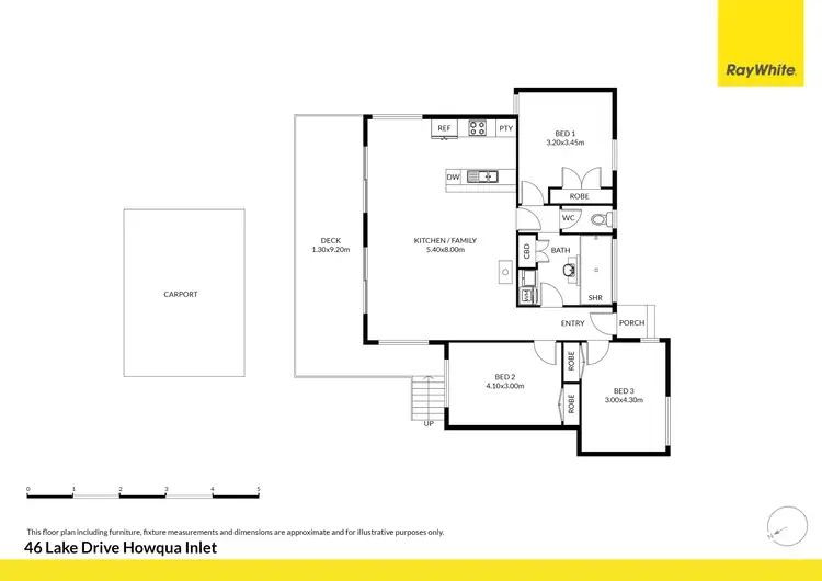 Floorplan of Homely house listing, 46 Lake Drive, Howqua Inlet VIC 3723