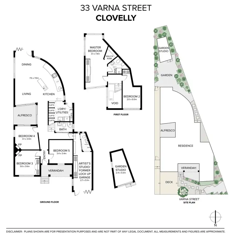 Floorplan of Homely house listing, 33 Varna Street, Clovelly NSW 2031