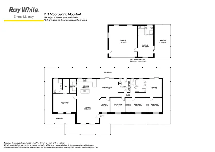 Floorplan of Homely house listing, 203 Moorbel Drive (Moorbel), Canowindra NSW 2804