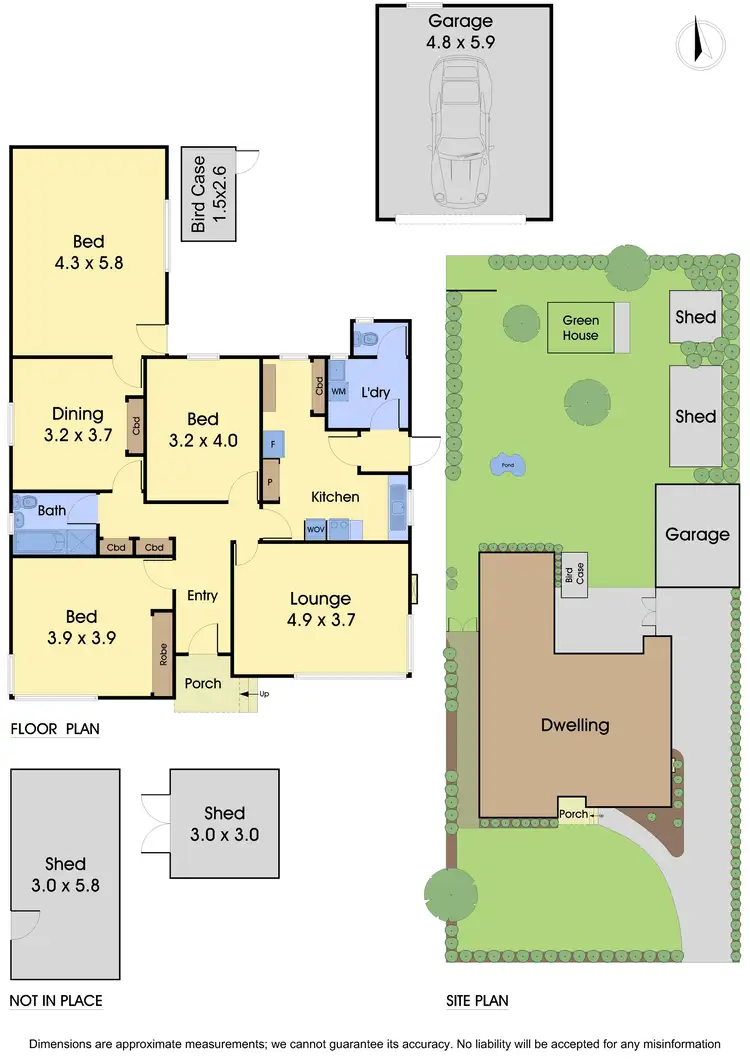 Floorplan of Homely house listing, 21 Molden Street, Bentleigh East VIC 3165