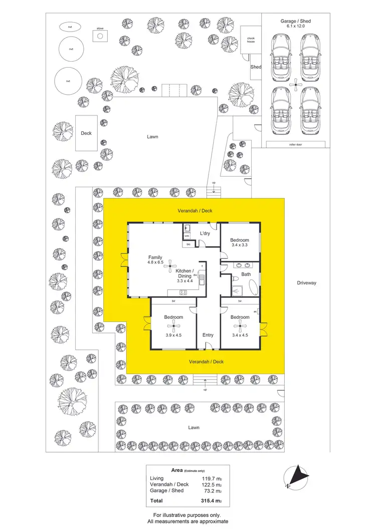 Floorplan of Homely house listing, 7 Nottage Road, Meadows SA 5201
