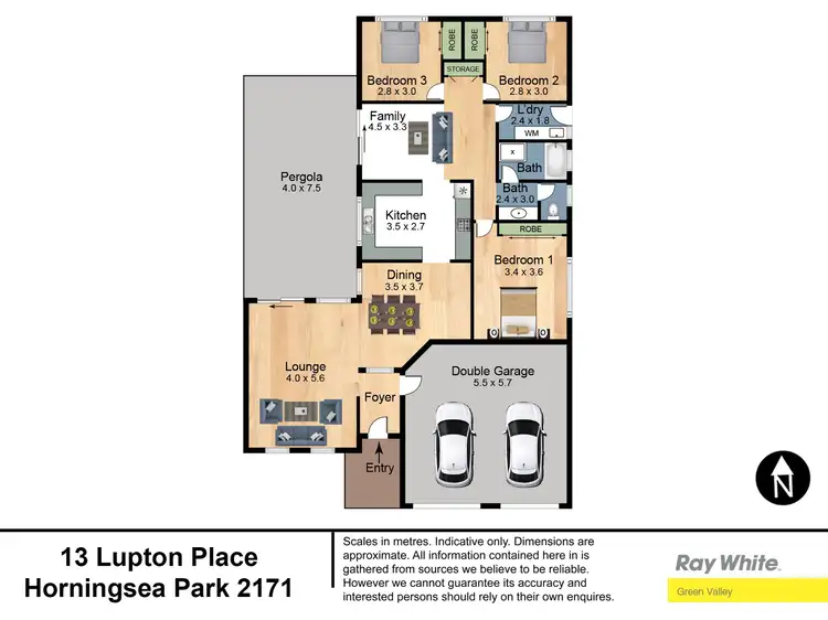 Floorplan of Homely house listing, 13 Lupton Place, Horningsea Park NSW 2171