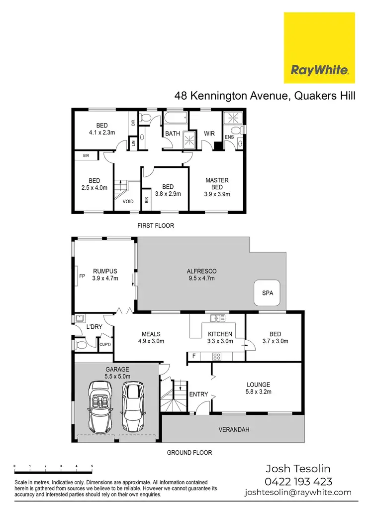 Floorplan of Homely house listing, 48 Kennington Avenue, Quakers Hill NSW 2763