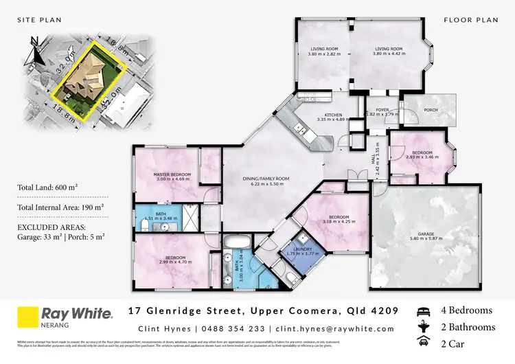 Floorplan of Homely house listing, 17 Glenridge Street, Upper Coomera QLD 4209