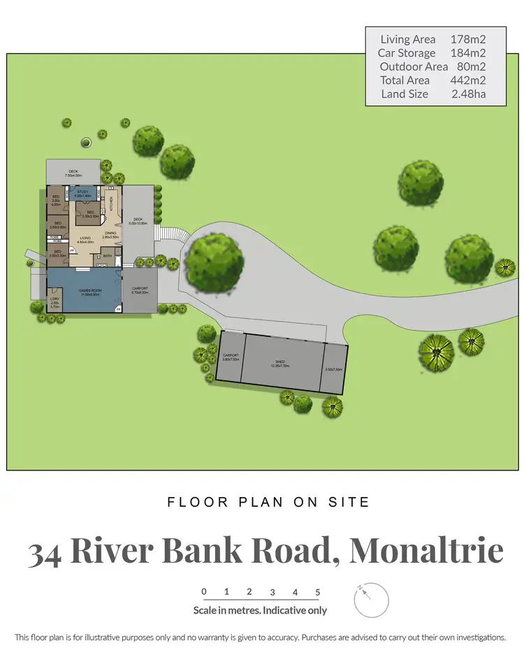 Floorplan of Homely house listing, 34 River Bank Road, Monaltrie NSW 2480