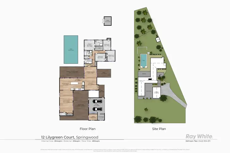 Floorplan of Homely house listing, 12 Lilygreen Court, Springwood QLD 4127
