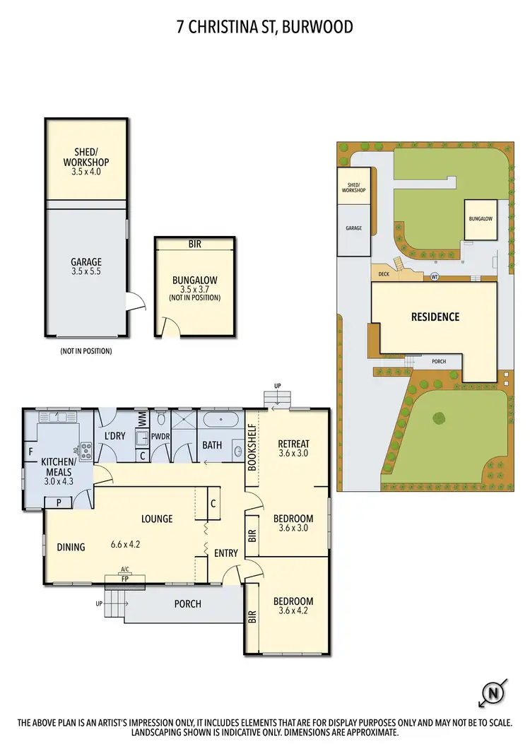 Floorplan of Homely house listing, 7 Christina Street, Burwood VIC 3125
