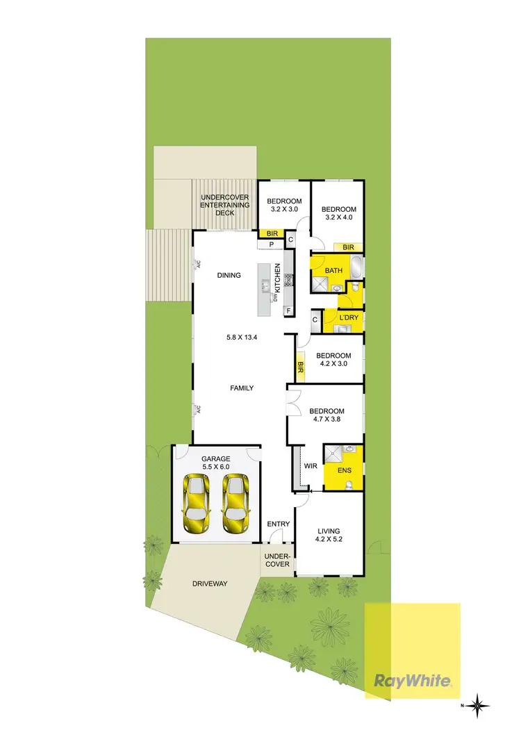 Floorplan of Homely house listing, 105 Warralily Boulevard, Armstrong Creek VIC 3217