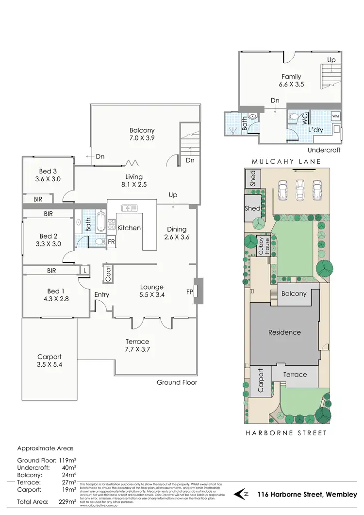 Floorplan of Homely house listing, 116 Harborne Street, Wembley WA 6014