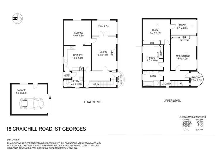 Floorplan of Homely house listing, 18 Craighill Road, St Georges SA 5064