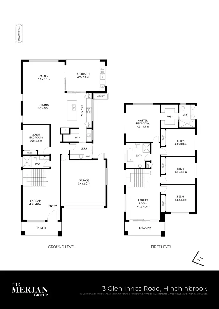 Floorplan of Homely house listing, 3a Glen Innes Road, Hinchinbrook NSW 2168