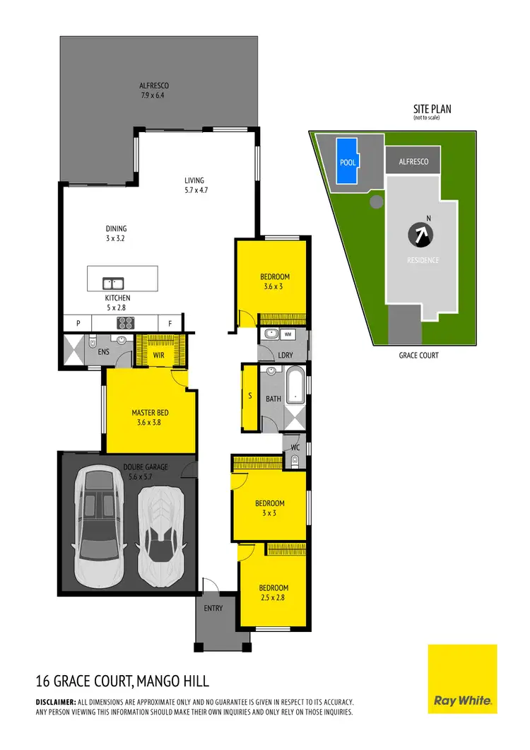 Floorplan of Homely house listing, 16 Grace Court, Mango Hill QLD 4509