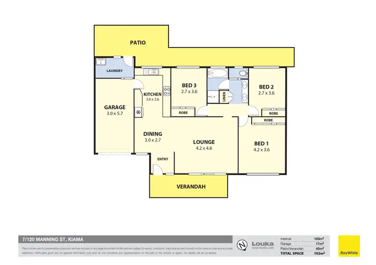 Floorplan of Homely villa listing, 7/120 Manning Street, Kiama NSW 2533