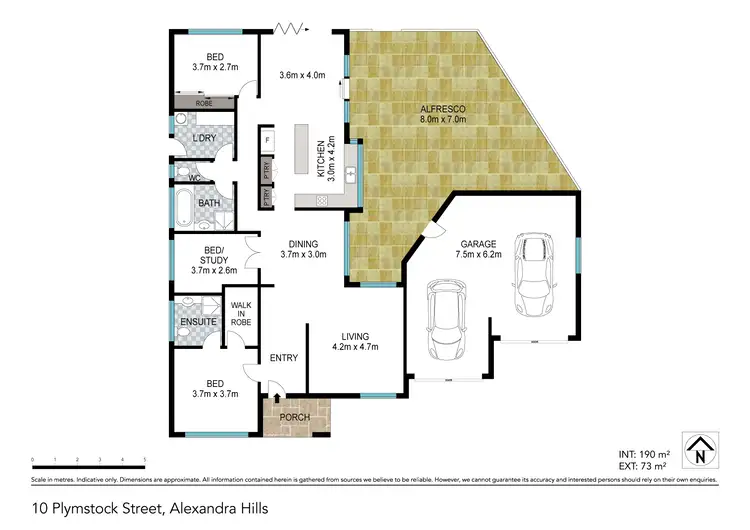 Floorplan of Homely house listing, 10 Plymstock Street, Alexandra Hills QLD 4161