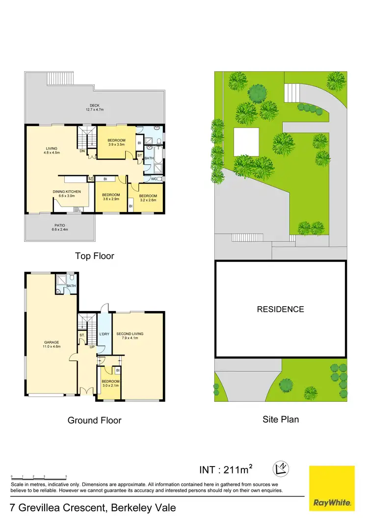 Floorplan of Homely house listing, 7 Grevillea Crescent, Berkeley Vale NSW 2261