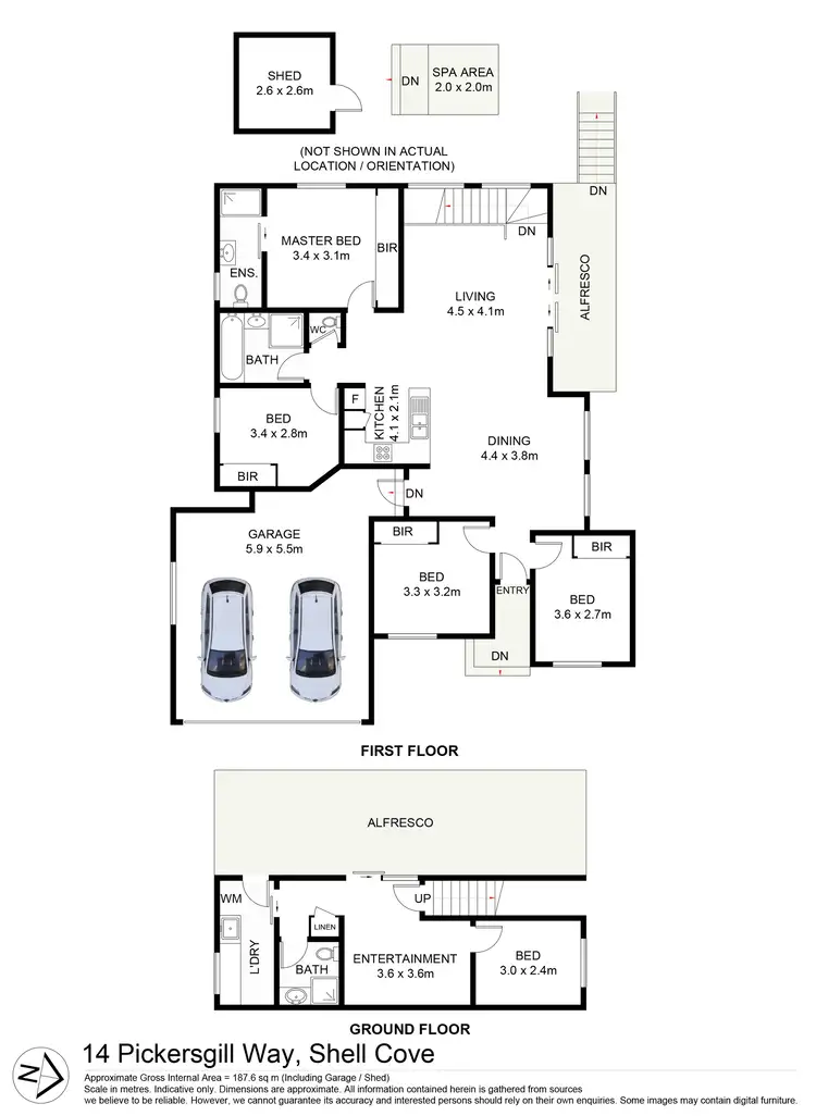 Floorplan of Homely house listing, 14 Pickersgill Way, Shell Cove NSW 2529