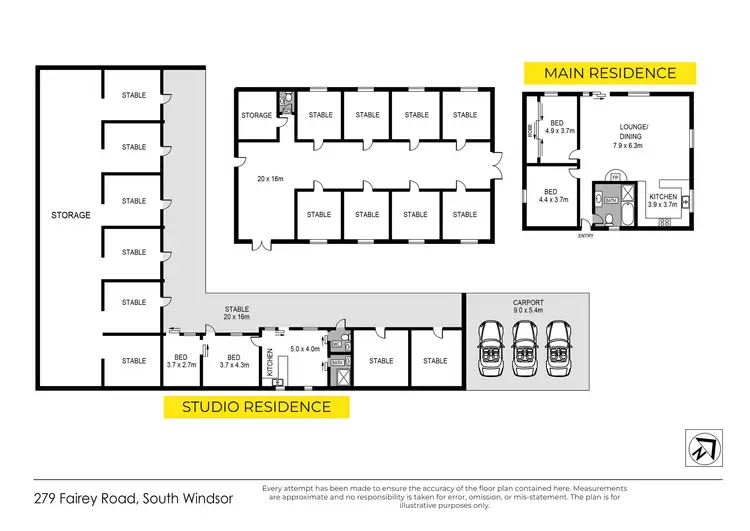Floorplan of Homely rural property listing, 279 Fairey Road, South Windsor NSW 2756