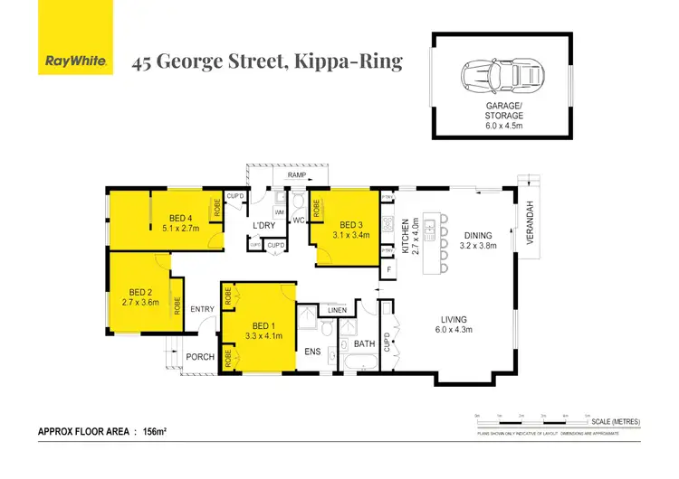 Floorplan of Homely house listing, 45 George Street, Kippa-Ring QLD 4021