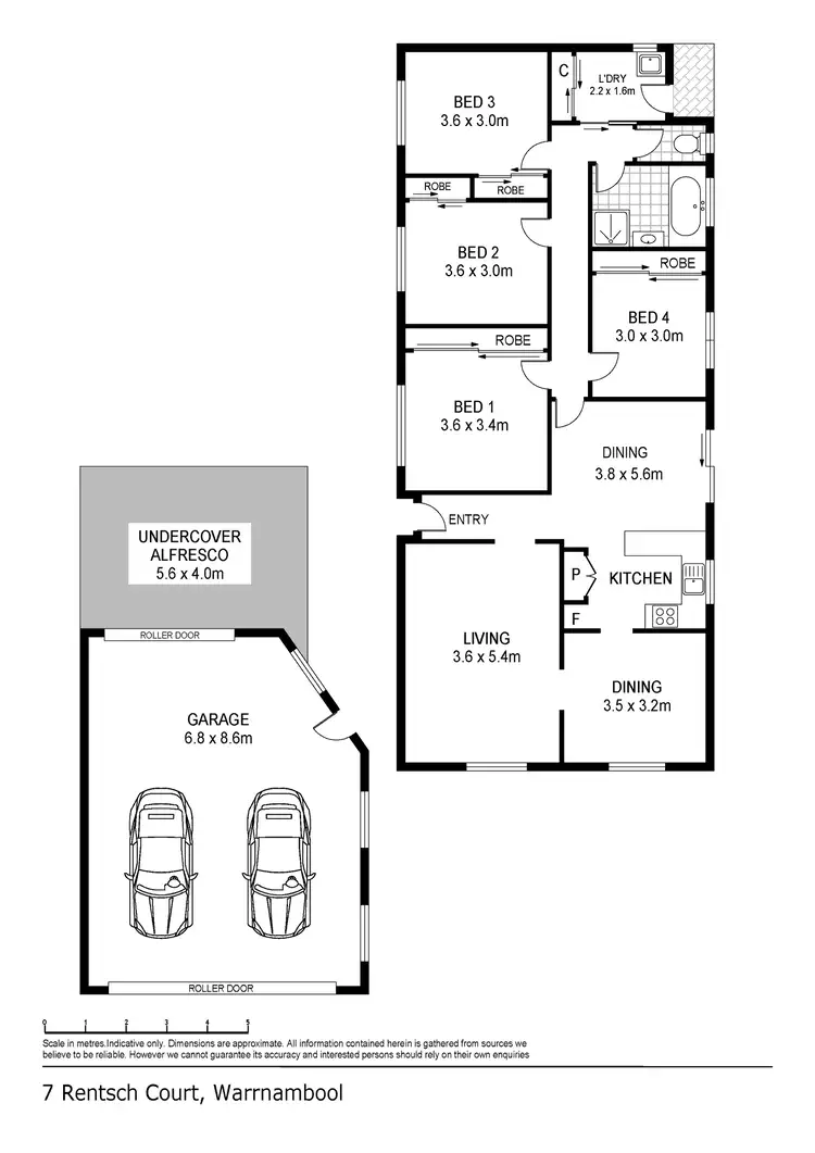 Floorplan of Homely house listing, 7 Rentsch Court, Warrnambool VIC 3280