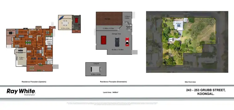Floorplan of Homely house listing, 251 Grubb Street, Koongal QLD 4701