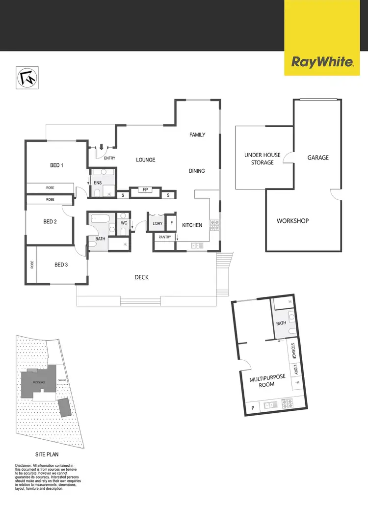 Floorplan of Homely house listing, 8 Harrison Street, Scullin ACT 2614