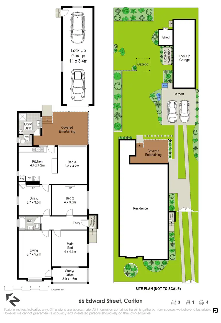 Floorplan of Homely house listing, 66 Edward Street, Carlton NSW 2218
