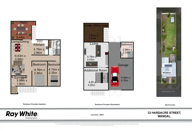 Floorplan of Homely house listing, 33 Hardacre Street, Wandal QLD 4700