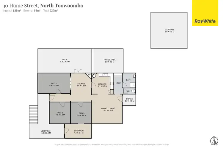 Floorplan of Homely house listing, 30 Hume Street, North Toowoomba QLD 4350