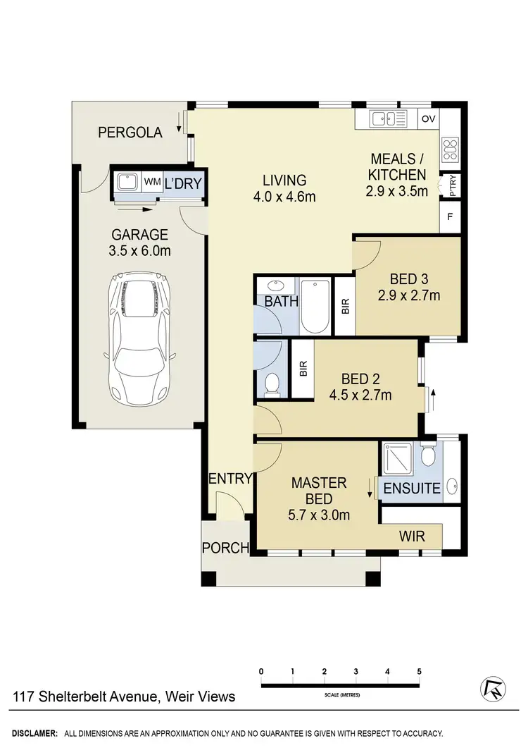 Floorplan of Homely house listing, 117 Shelterbelt Avenue, Weir Views VIC 3338