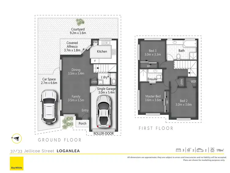 Floorplan of Homely townhouse listing, 37/33 Jellicoe Street, Loganlea QLD 4131