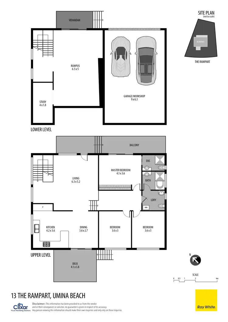 Floorplan of Homely house listing, 13 The Rampart, Umina Beach NSW 2257