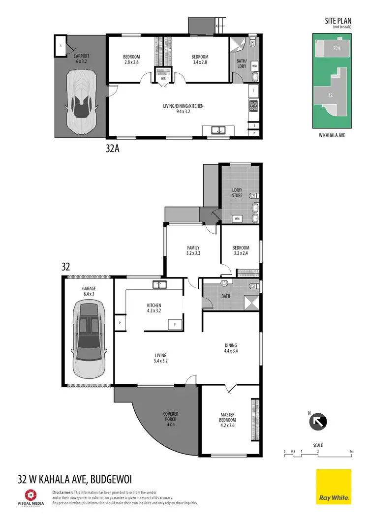 Floorplan of Homely house listing, 32 West Kahala Avenue, Budgewoi NSW 2262