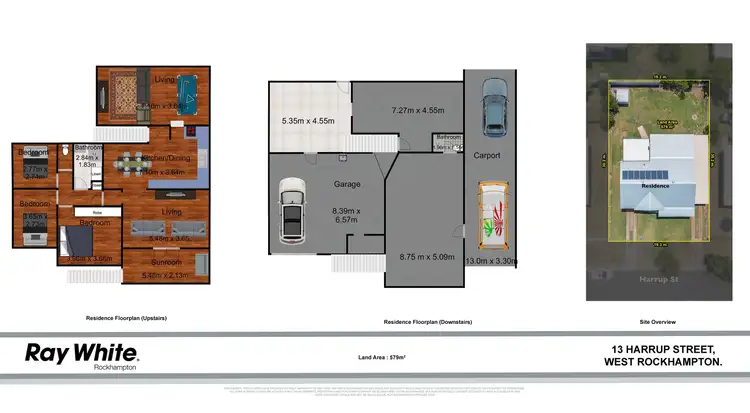 Floorplan of Homely house listing, 13 Harrup Street, West Rockhampton QLD 4700