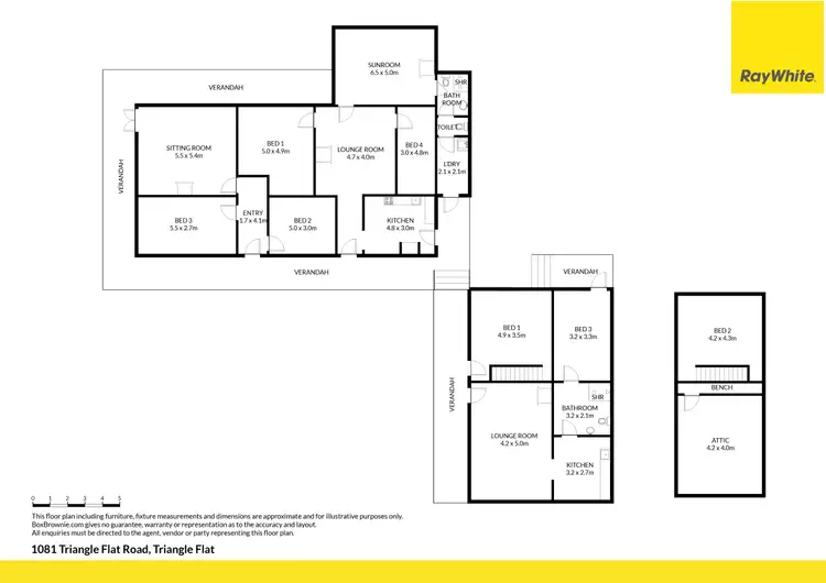 Floorplan of Homely rural property listing, 1081 Triangle Flat Road, Bathurst NSW 2795