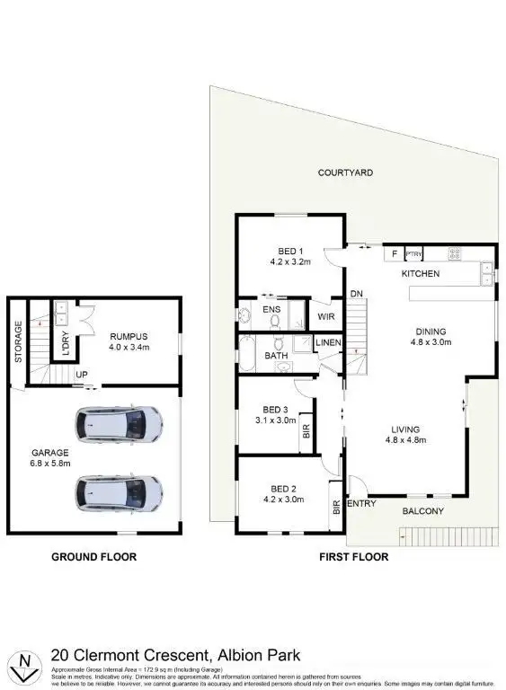 Floorplan of Homely house listing, 20 Clermont Crescent, Albion Park NSW 2527
