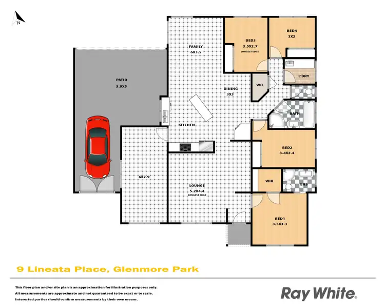 Floorplan of Homely house listing, 9 Lineata Place, Glenmore Park NSW 2745