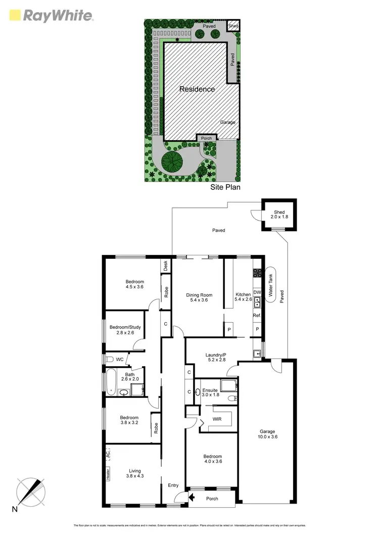 Floorplan of Homely house listing, 21 Elm Grove, Parkdale VIC 3195