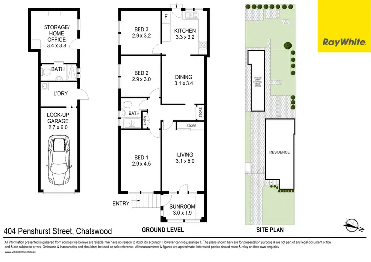 Floorplan of Homely house listing, 404 Penshurst Street, Chatswood NSW 2067