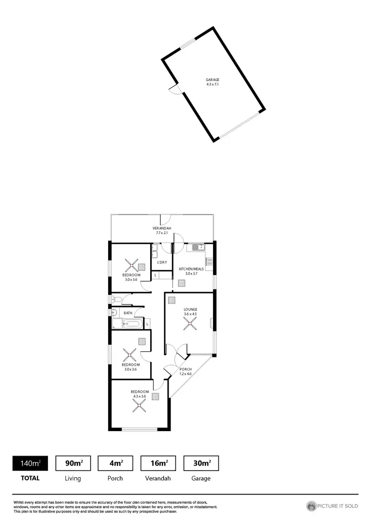 Floorplan of Homely house listing, 41 Crittenden Road, Findon SA 5023