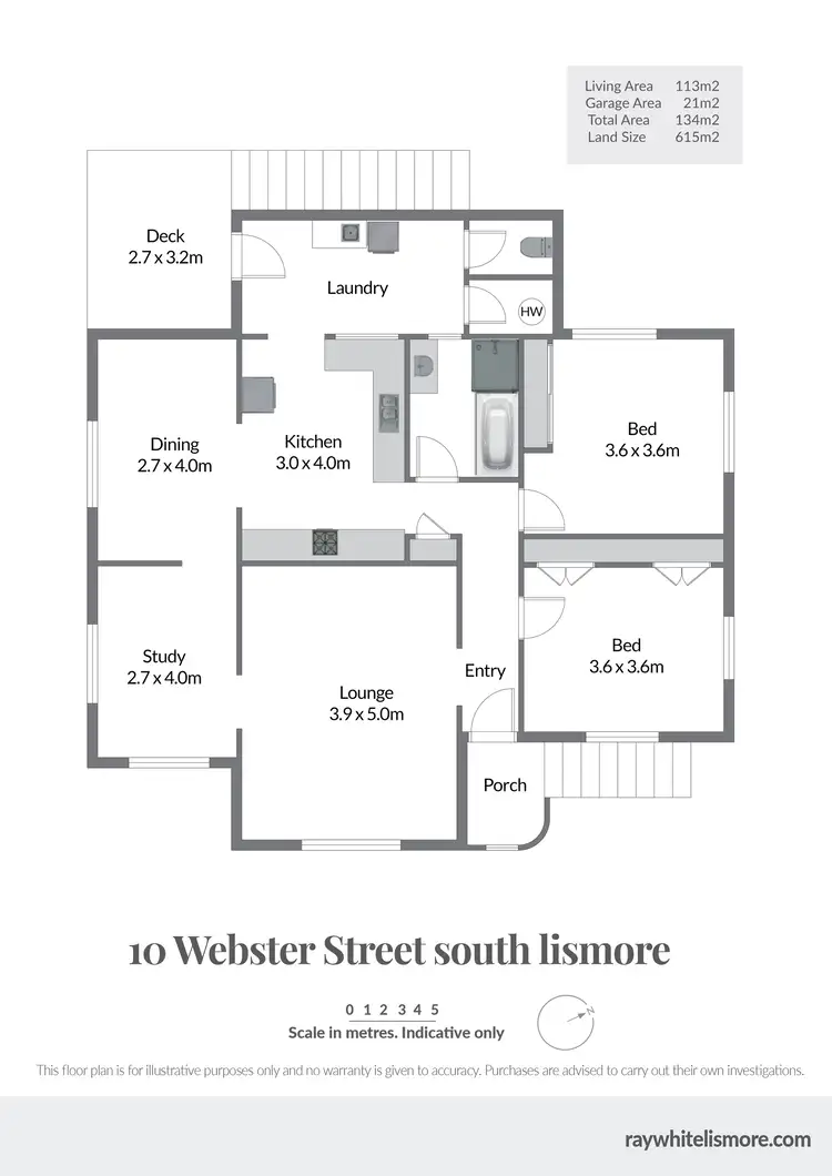 Floorplan of Homely house listing, 10 Webster Street, South Lismore NSW 2480