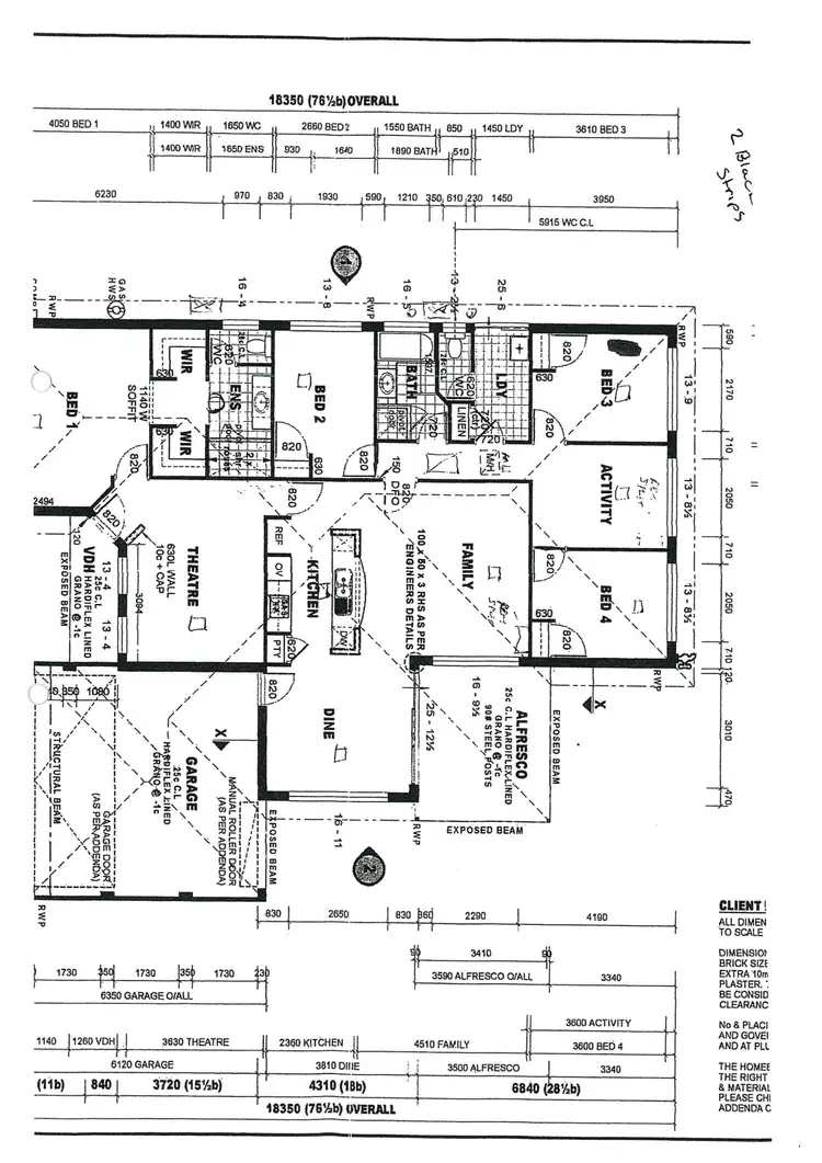 Floorplan of Homely house listing, 4 Leinster Way, Baldivis WA 6171