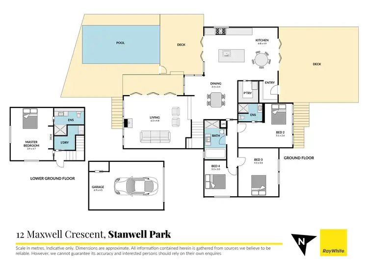 Floorplan of Homely house listing, 12 Maxwell Crescent, Stanwell Park NSW 2508
