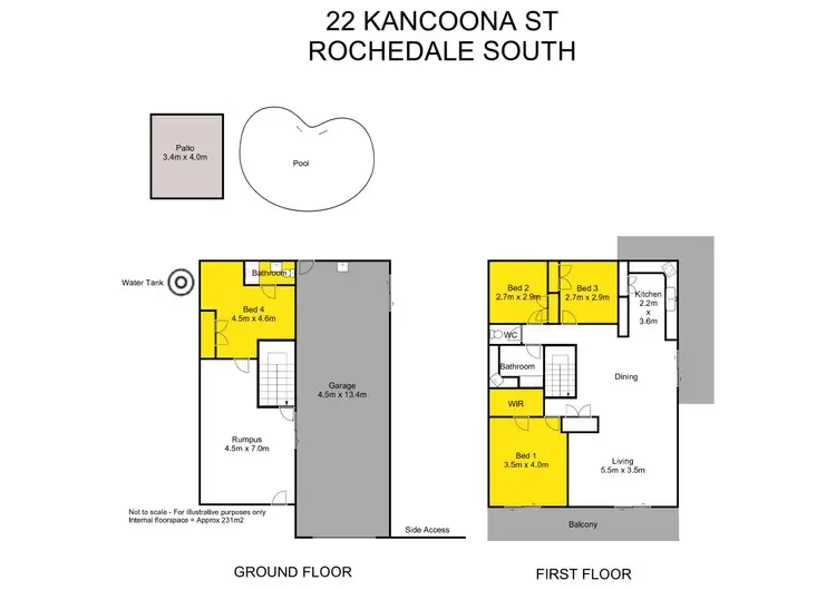 Floorplan of Homely house listing, 22 Kancoona Street, Rochedale South QLD 4123